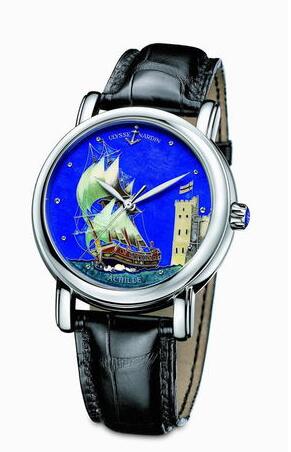 Review Buy replica Ulysse Nardin 139-10 / ACH Classico Enamel San Marco Cloisonne watch